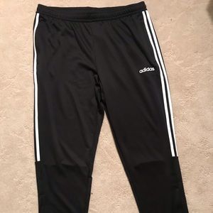 Adidas athletic black pants men’s size XL